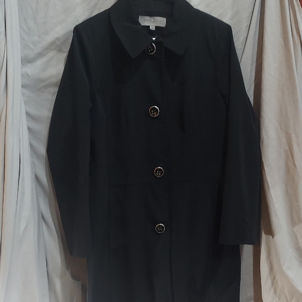 ANNE KLEIN Trench Coat Women's Size Large